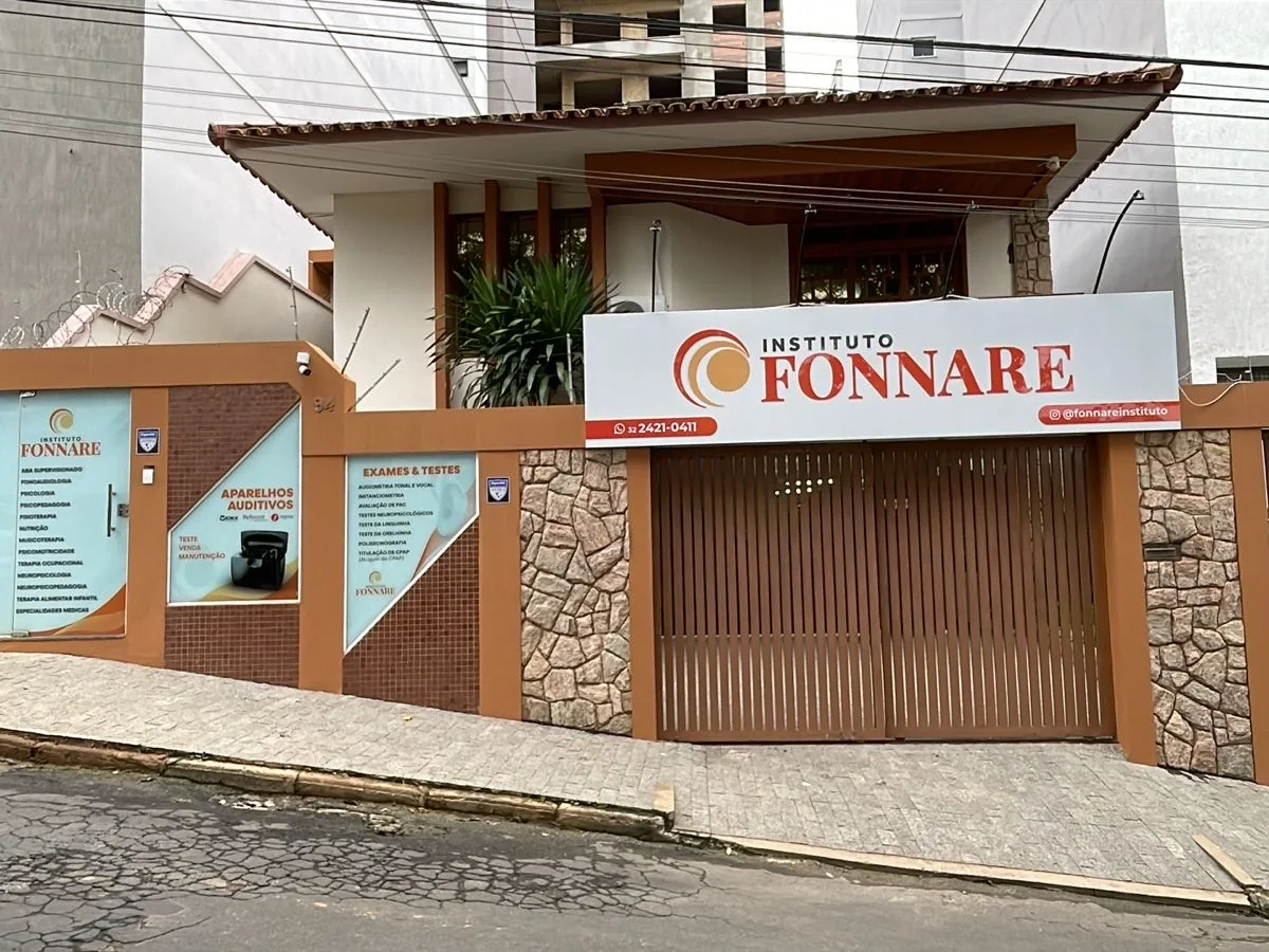 Fachada do Instituto Fonnare, no bairro Colinas